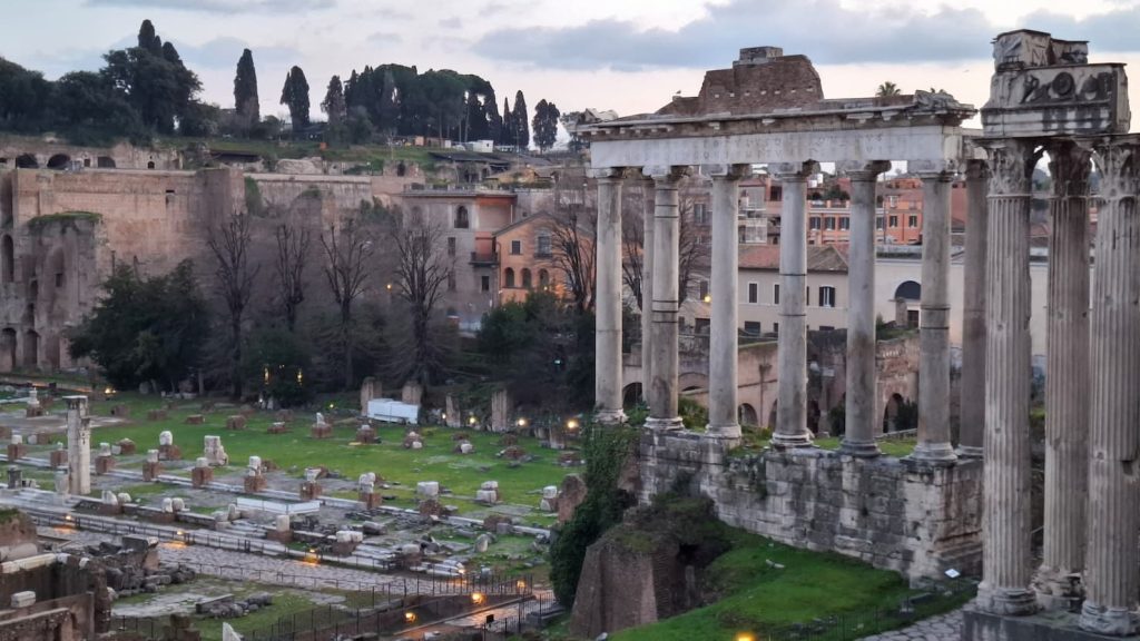 Vista sul Foro Romano