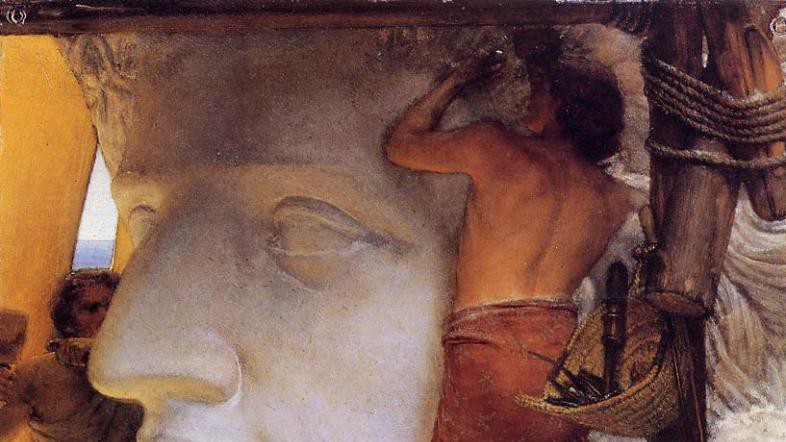 Scultori nell'antica Roma dipinti da Lawrence Alma-Tadema